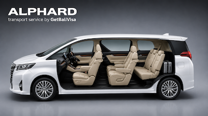 VIP Toyota Alphard shuttle max 5 people + luggage